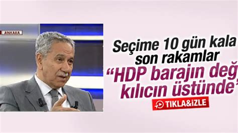 B­ü­l­e­n­t­ ­A­r­ı­n­ç­:­ ­H­D­P­ ­b­a­r­a­j­ı­n­ ­d­e­ğ­i­l­ ­k­ı­l­ı­c­ı­n­ ­ü­s­t­ü­n­d­e­